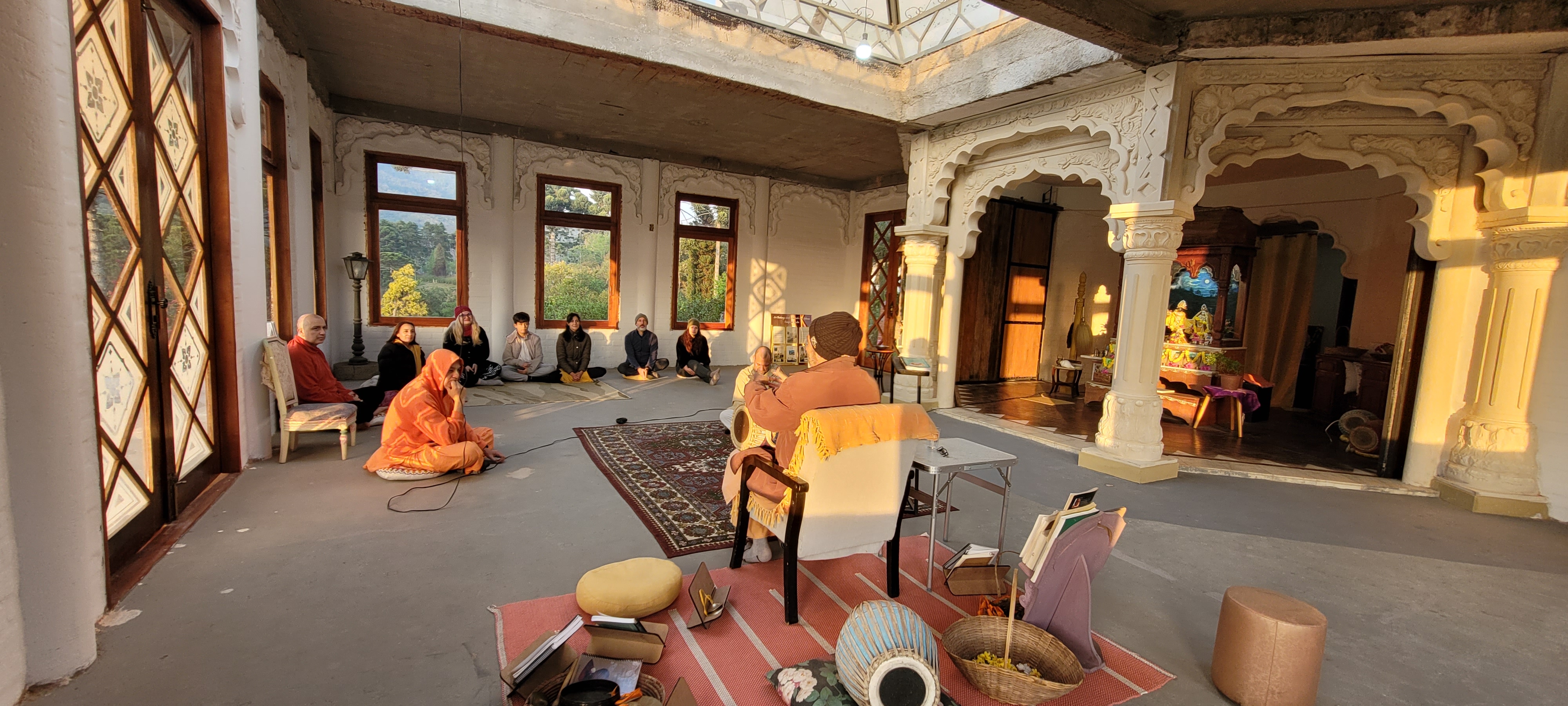 Templo do Seva Ashram em Campos do Jordão